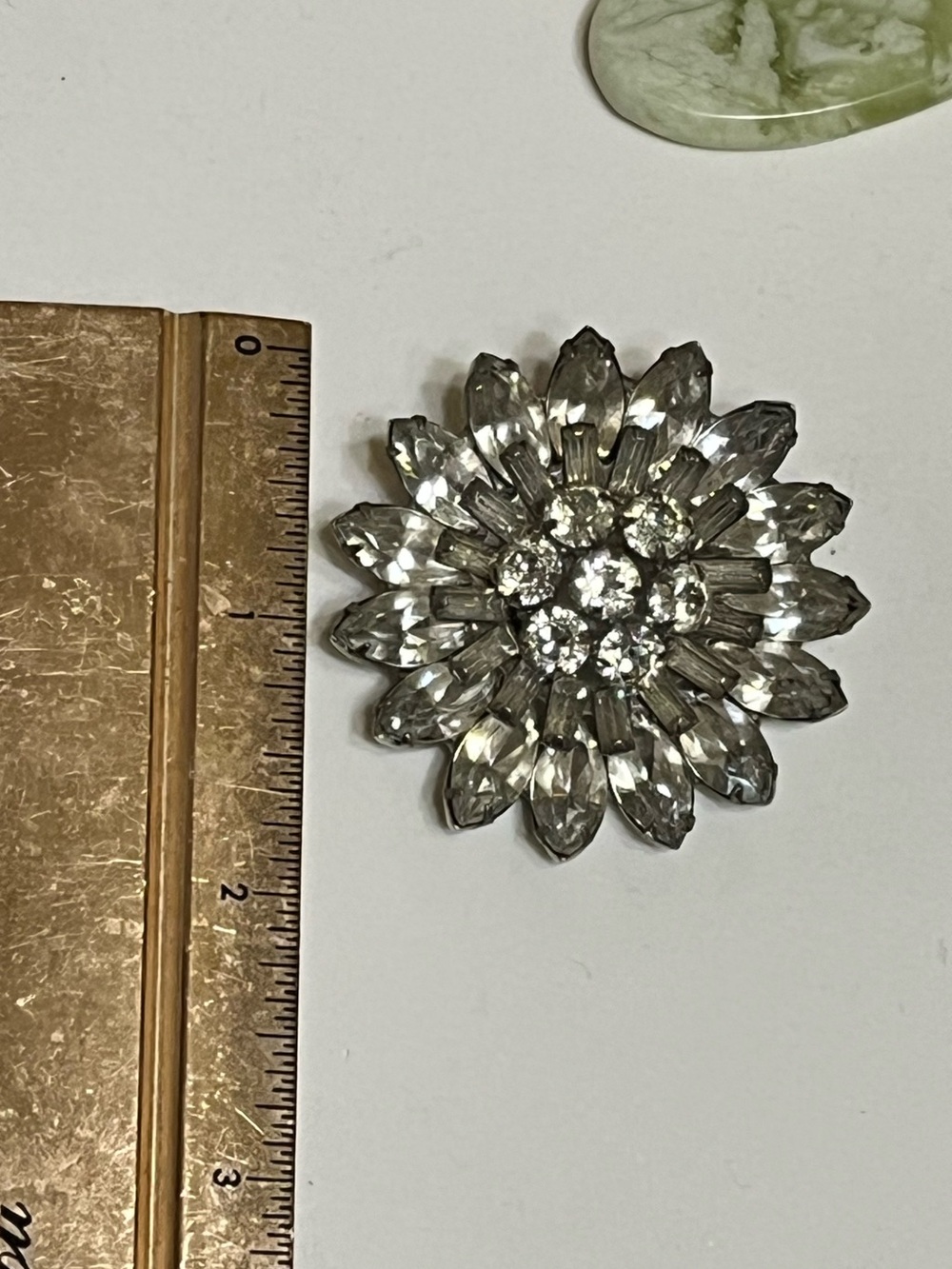 Vintage Rhinestone Brooch - Picture 6 of 6